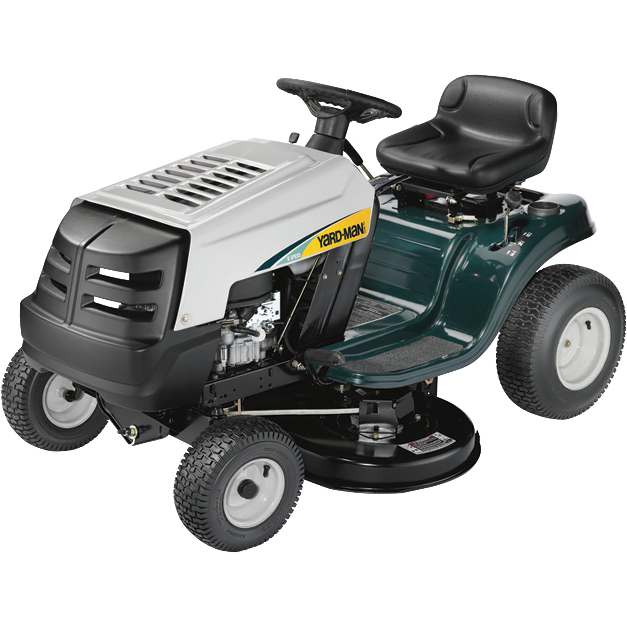 Yard-Man Riding Lawn Mower — 38in. Deck, 12 1/2 HP Engine, Model# 13AC760F055